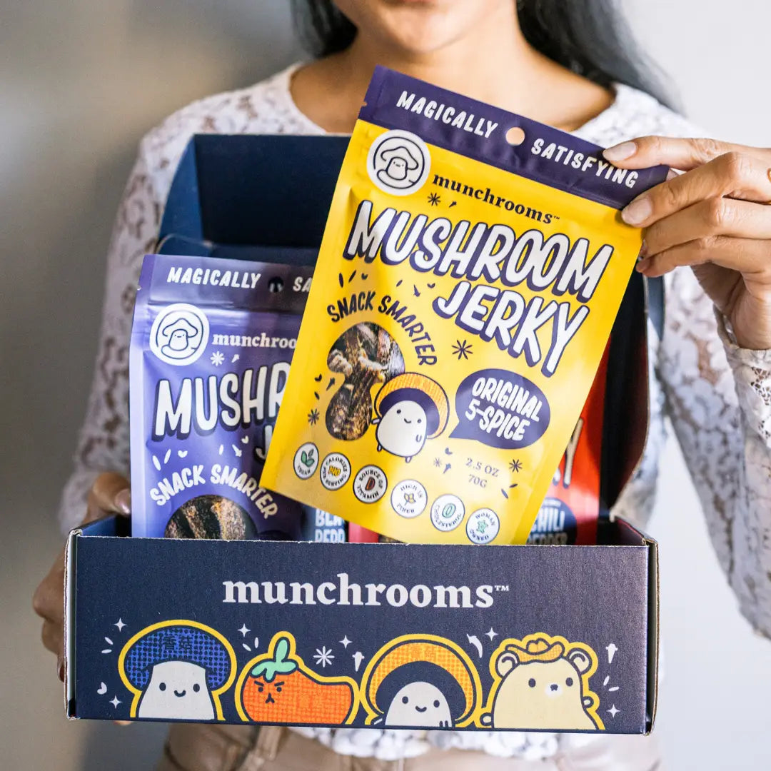 Munchrooms | Original Five-Spice Mushroom Jerky (70g)